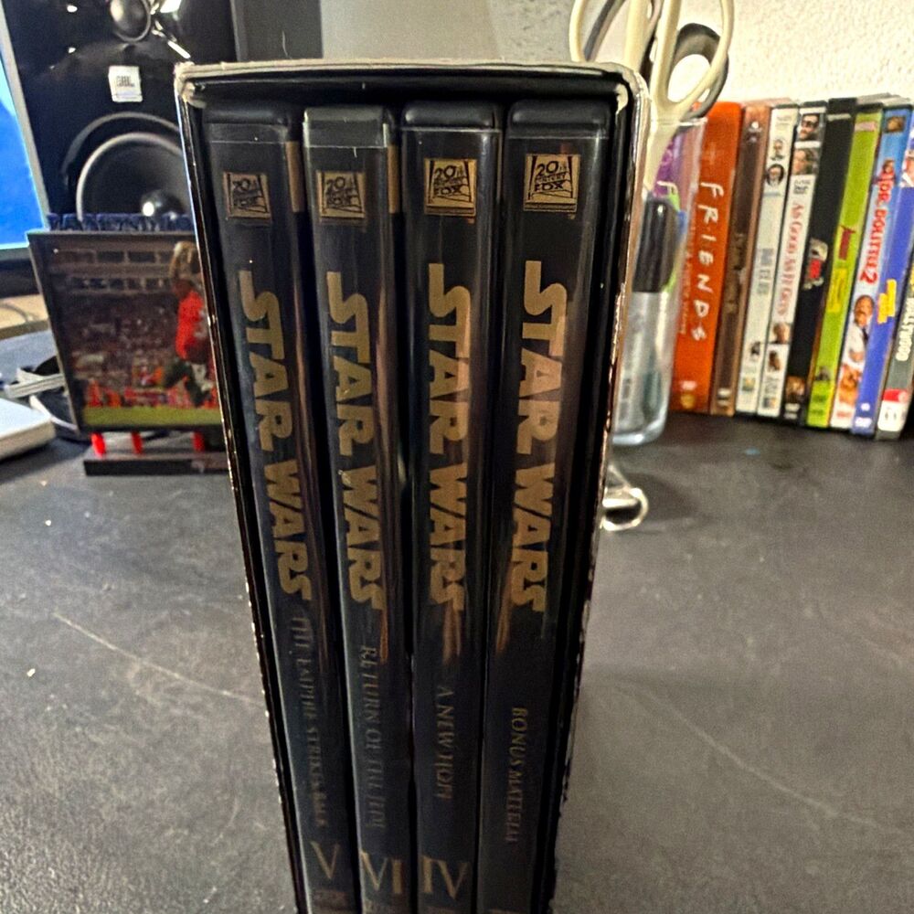20th Century Fox Star Wars Trilogy VHS Box Set NTSC PG Lucas Hamill Ford